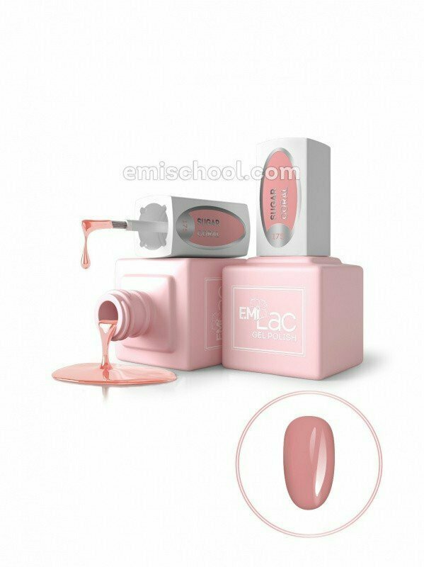E.MiLac BL Sugar Coral #175, 9 ml.
