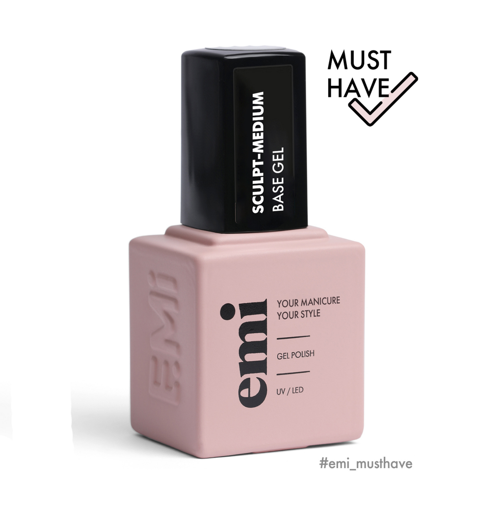 E.MiLac Sculpt-Medium Base Gel, 9/15/100 ml