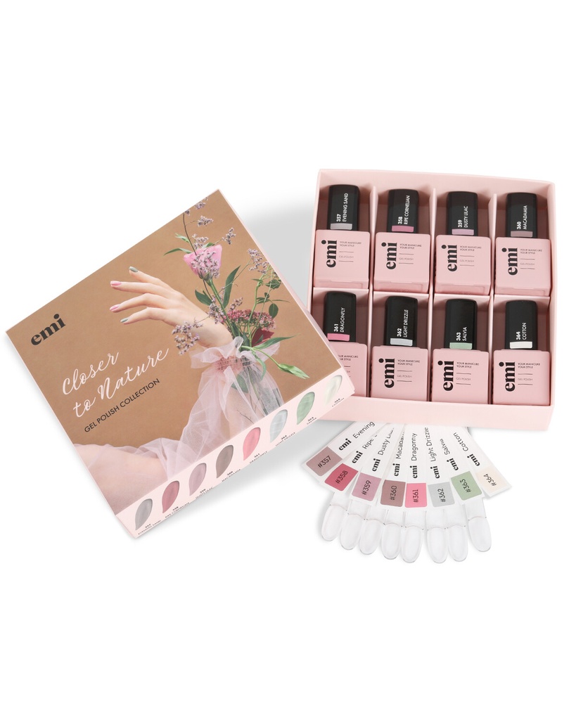 Set E.MiLac Closer to Nature, 9 ml.