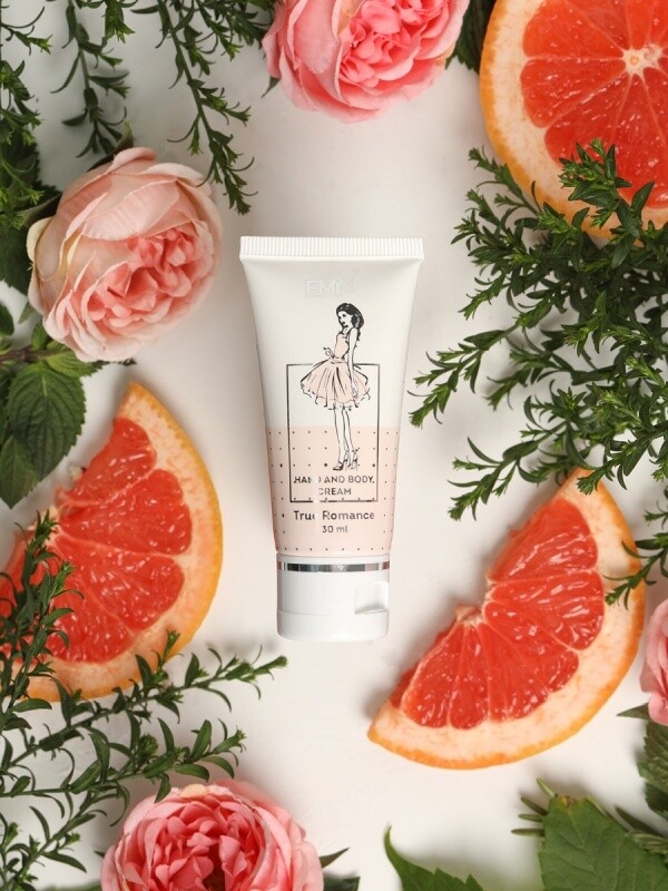 Hand and Body Cream True Romance, 30 ml