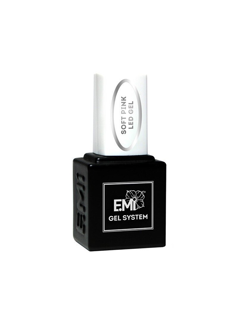 Soft Pink LED Gel in bottle, 9 ml.