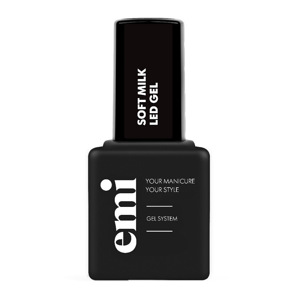Soft Milk LED Gel in bottle, 9 ml.
