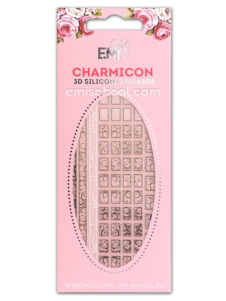 Charmicon 3D Silicone Stickers #75 Swirl
