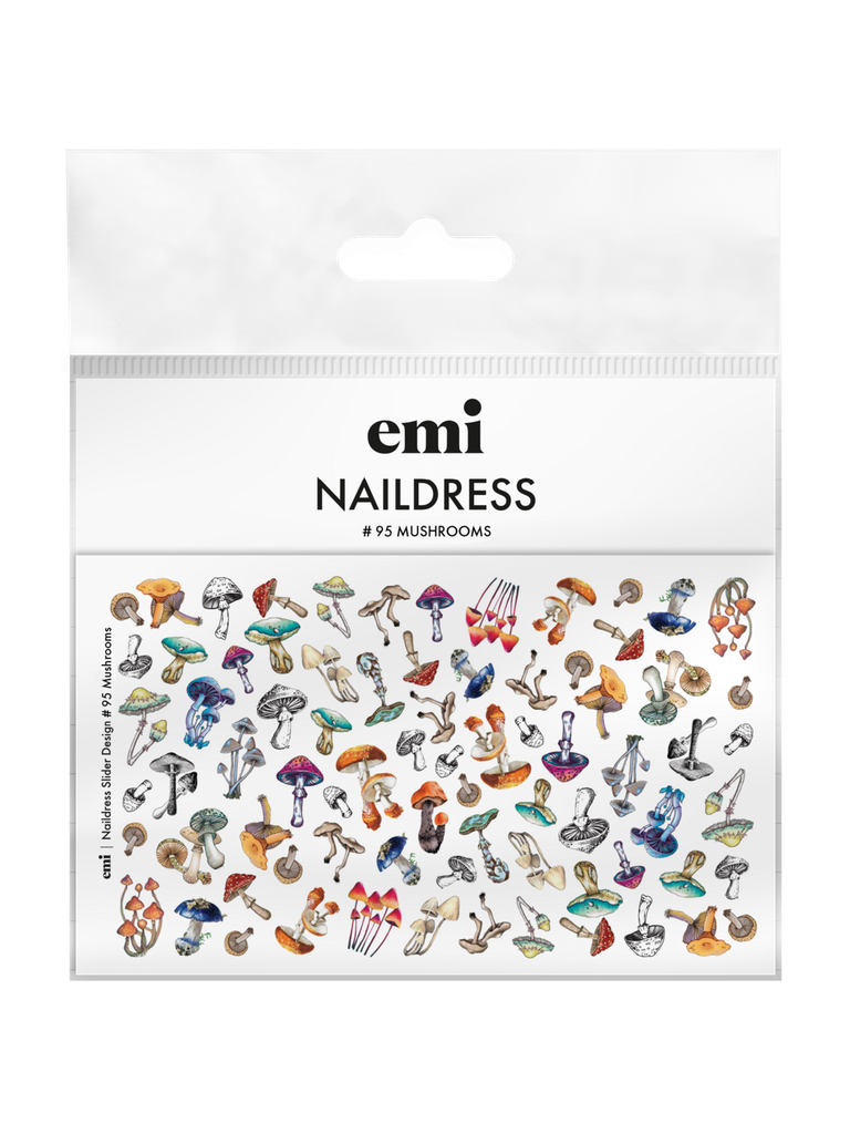 Naildress Slider Design #95 Mushrooms