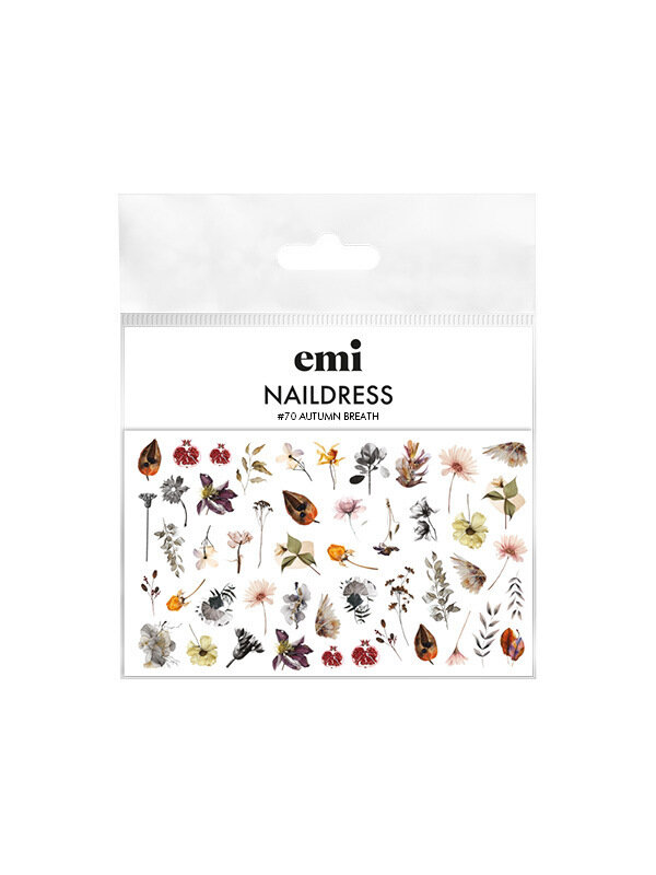 Naildress Slider Design #70 Autum breath