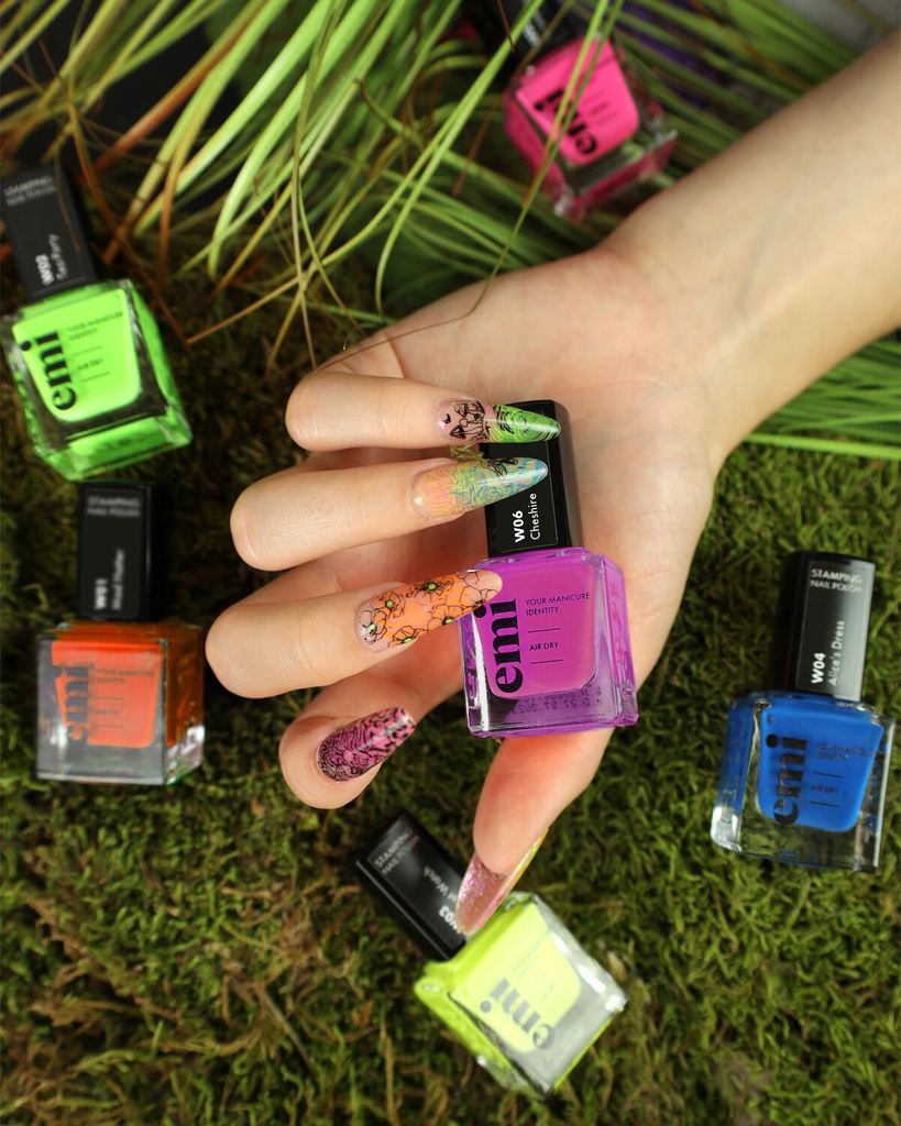 Nail Polish for Stamping Cheshire #W6, 9 ml.