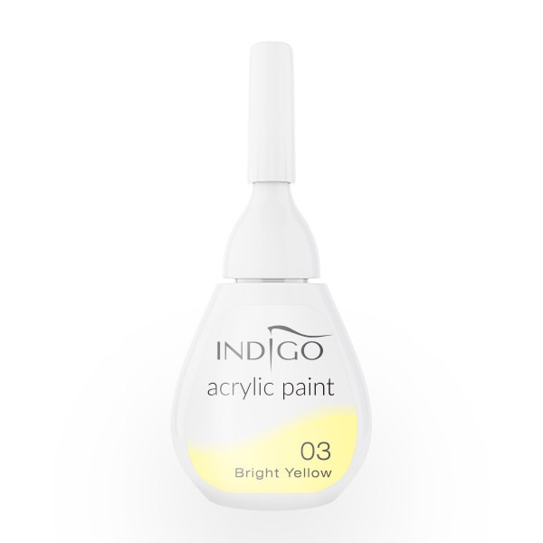 Acrylic paint 03 - Bright Yellow 10 ml