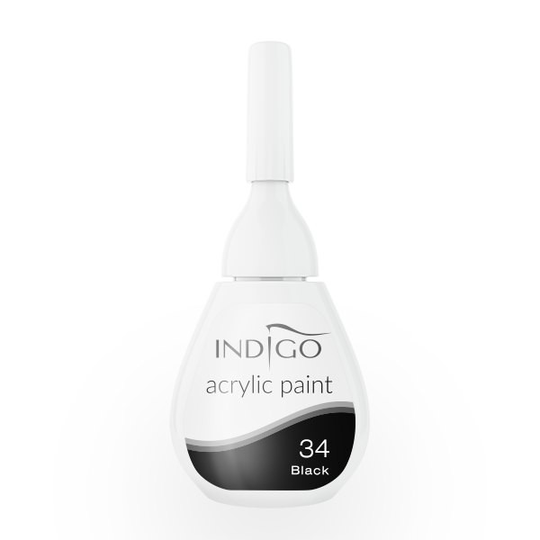 Acrylic paint 34 - Black 10 ml
