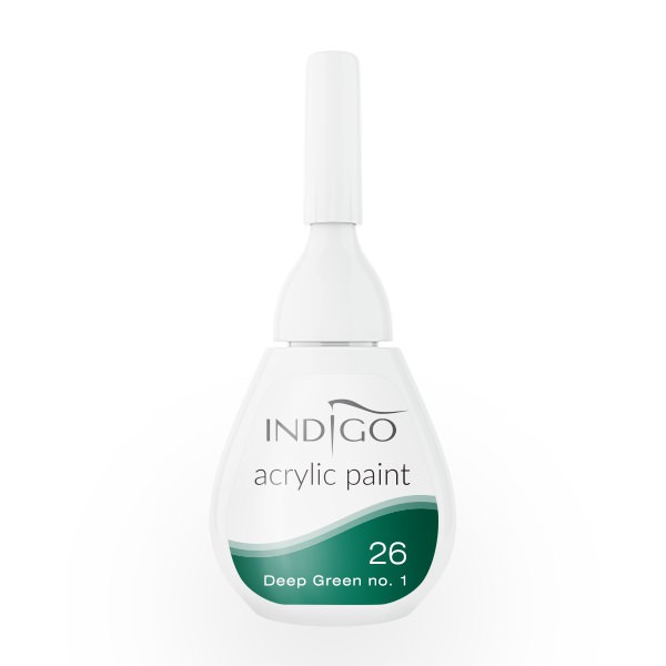 Acrylic paint 26 - Deep Green 1 10 ml