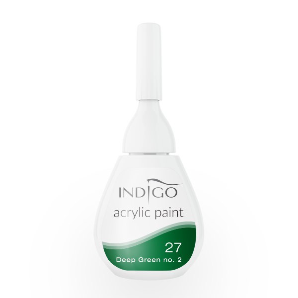 Acrylic paint 27 - Deep Green 2 10 ml