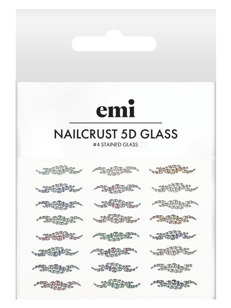 NAILCRUST 5D GLASS #4 Stained Glass