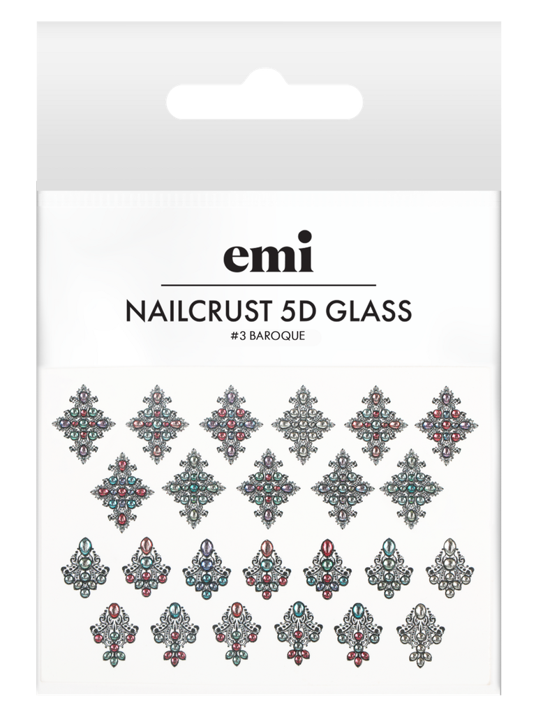 NAILCRUST 5D GLASS #3 Baroque