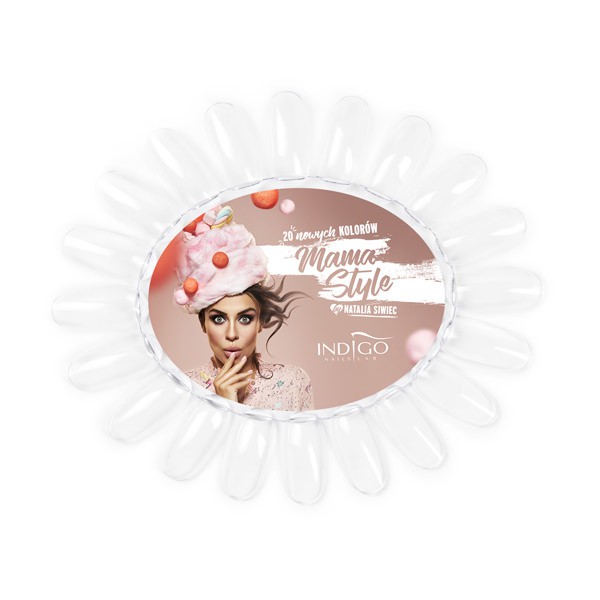 Color Chart Display Oval transparent Yummy Mummy