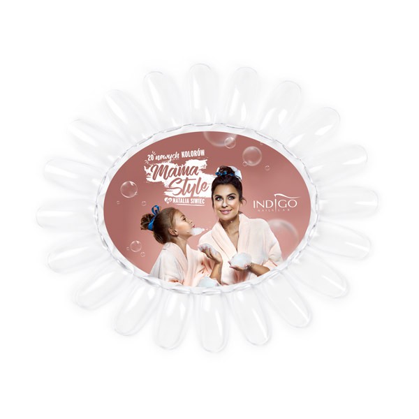 Color Chart Display Oval transparent Mini Bambini