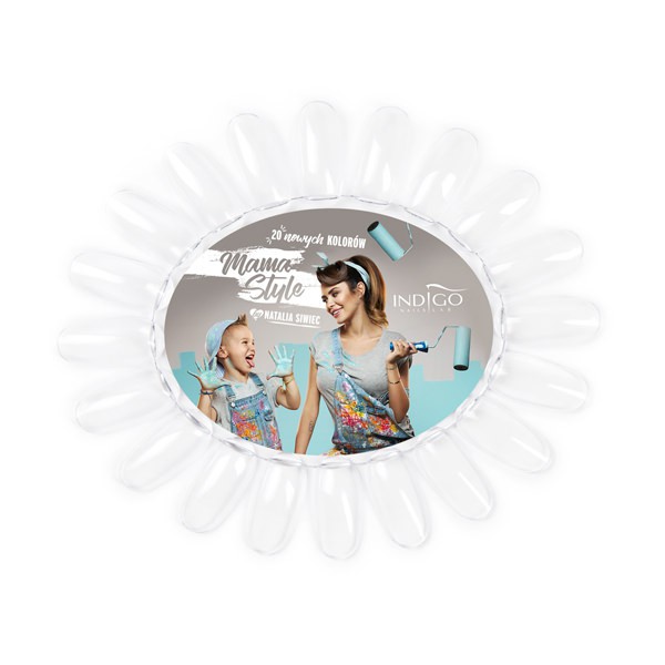 Color Chart Display Oval transparent Mama No Drama