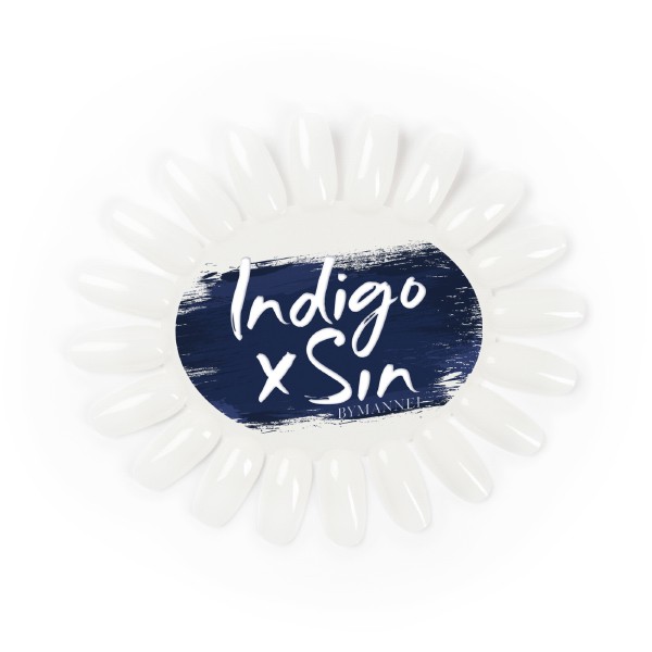 Color Chart Display Oval milky X-SIN Collection