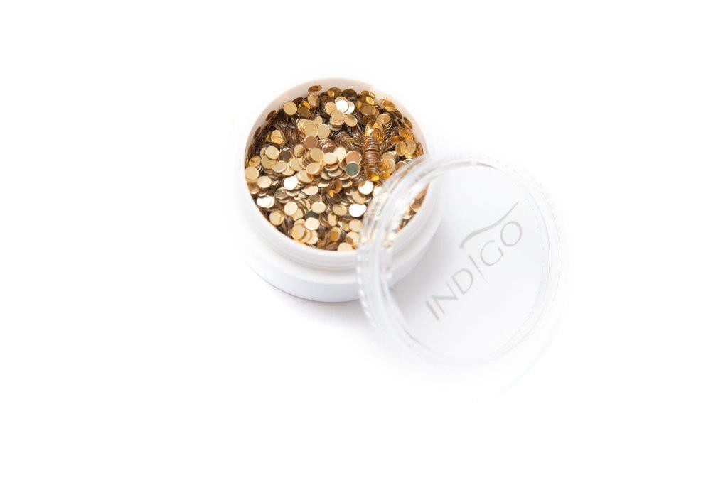 Dots 2mm Gold Wedding