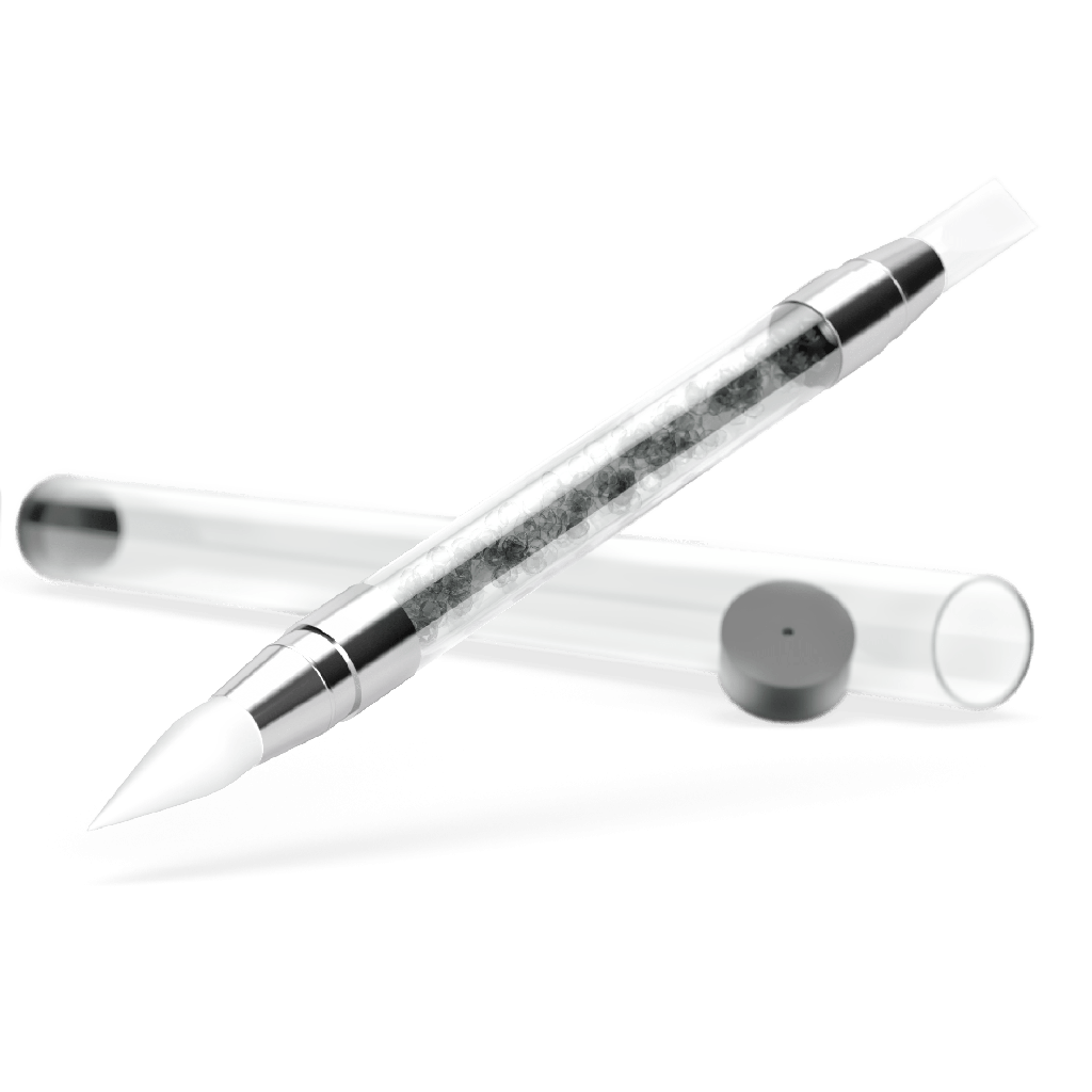 Indigo Art Gum Pen Crystal