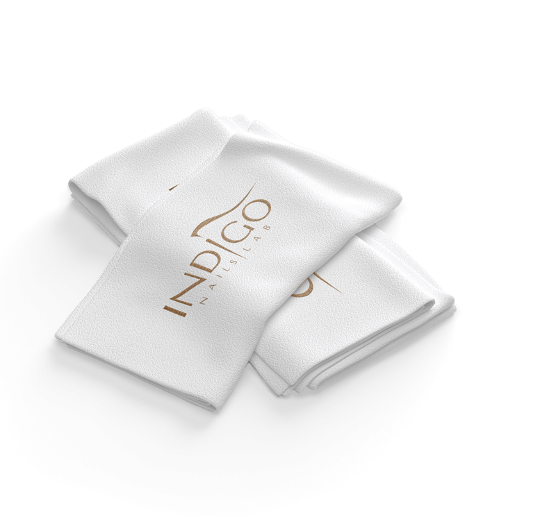 Indigo Towel White