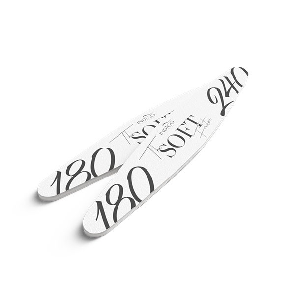 Disposable Nail File Elipse 180/240 - 50pcs
