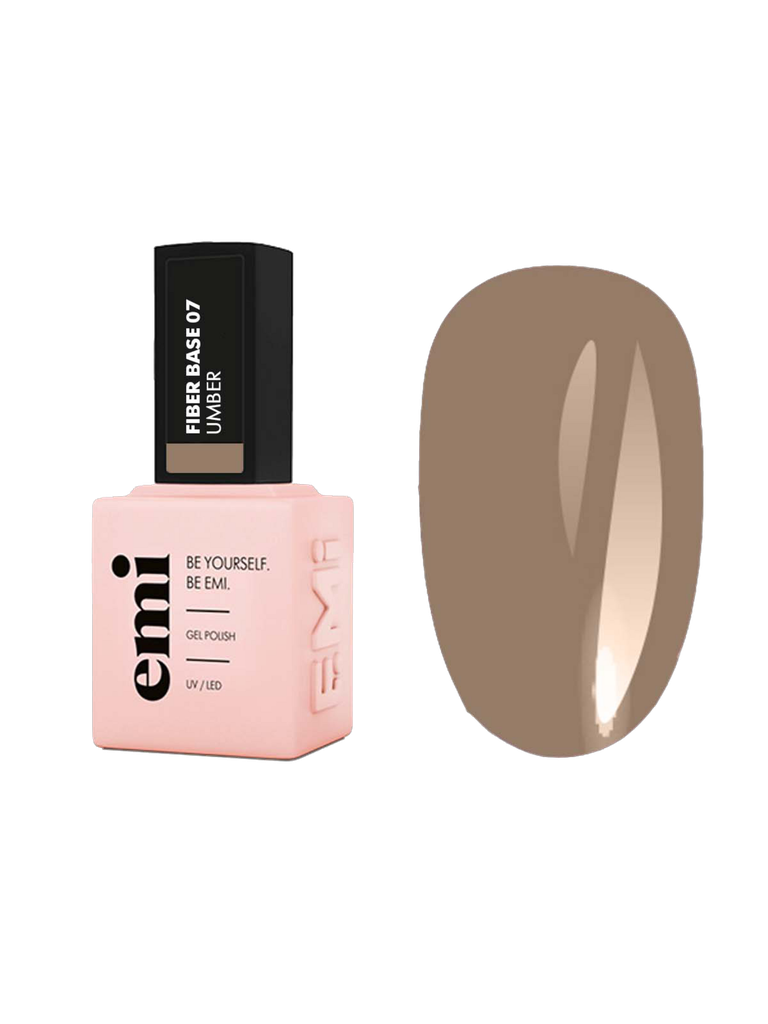 E.MiLac Fiber Base Gel Umber #7