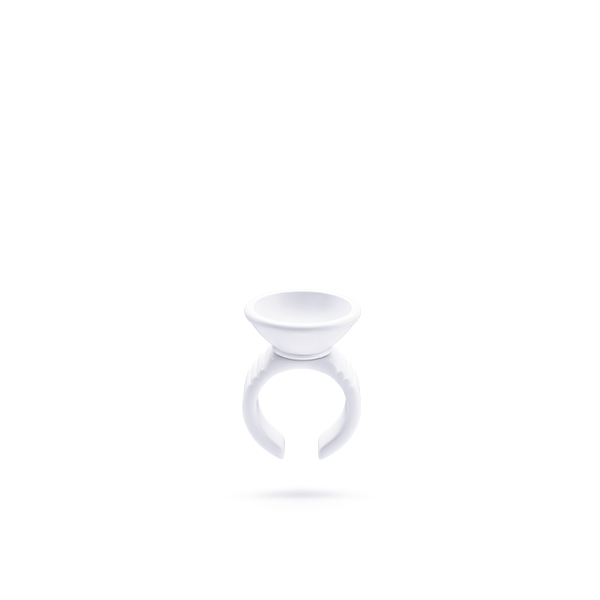 Disposable Glue Rings (Anillo desechable para pegamento) 10 Piezas