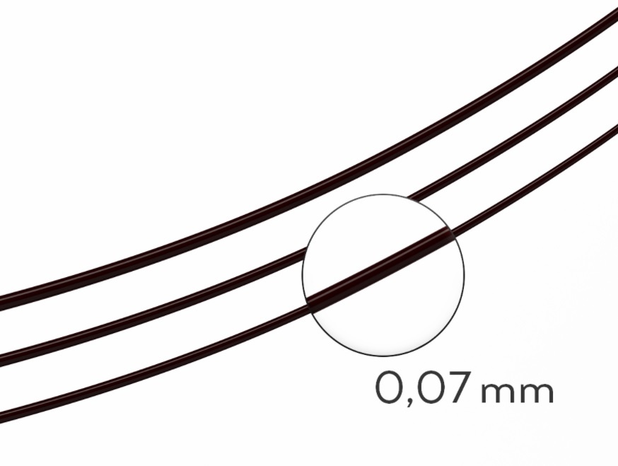 Business Line, Brown, C, 0.07(8mm,9mm)