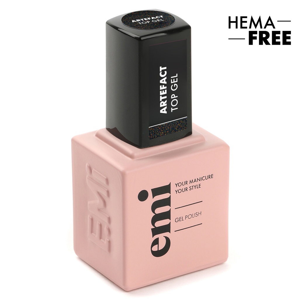E.MiLac Artefact Top Gel, 9 ml.