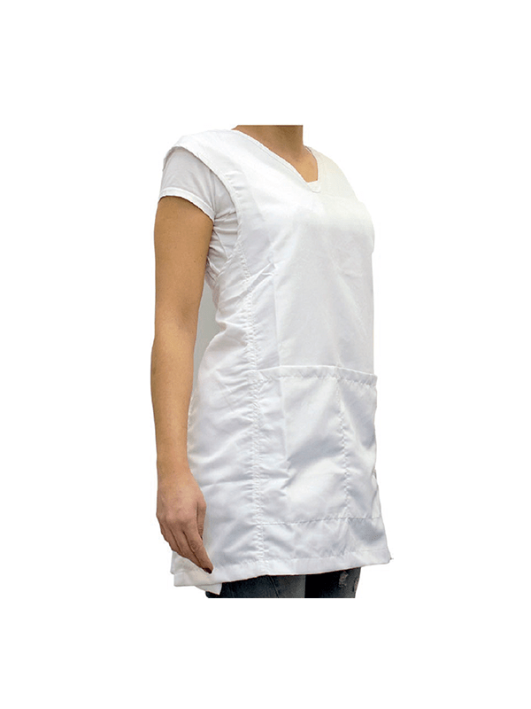 DELANTAL SKY NEGRO/BLANCO.