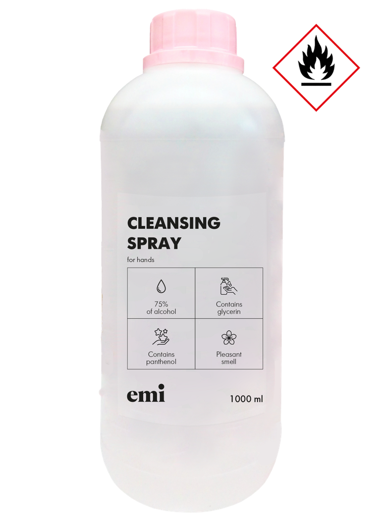 Cleansing spray, 1000 ml.