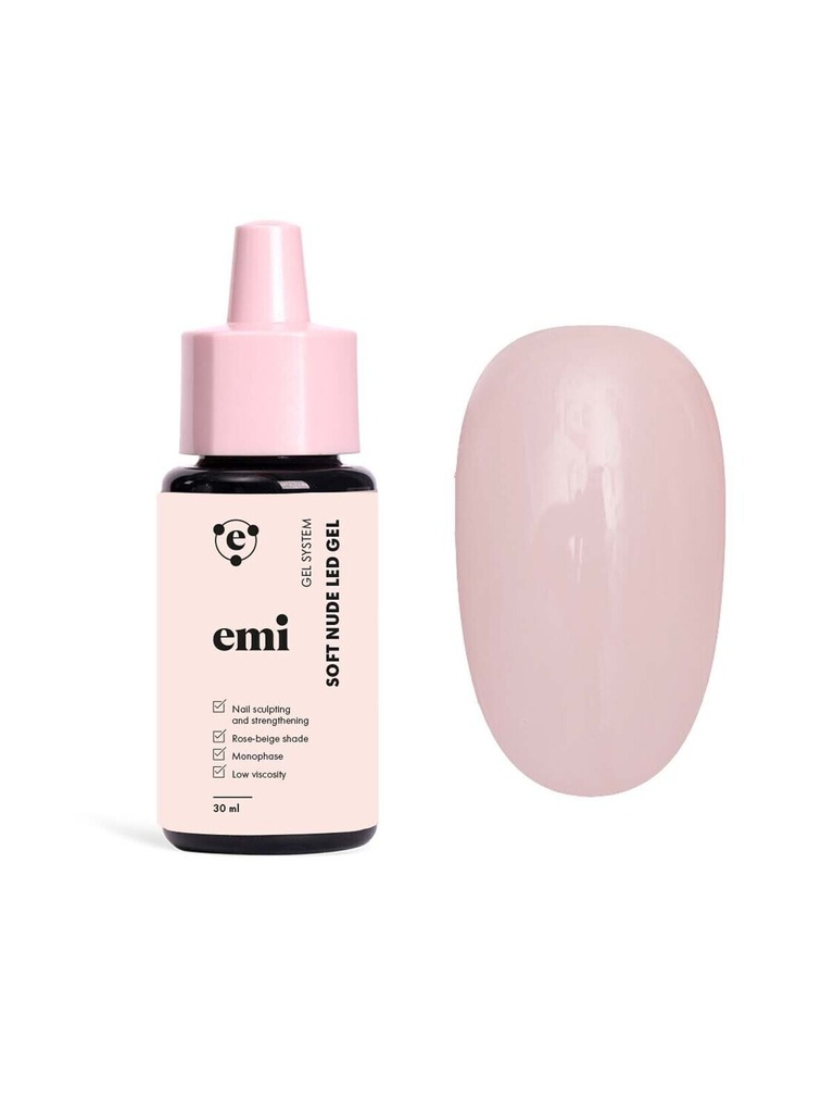 Soft Nude Gel, 5/15/30/50/100 ml