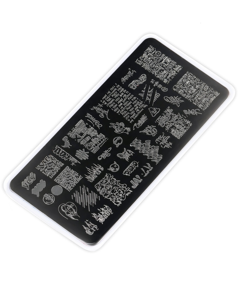 Stamping plate #2 Graffity