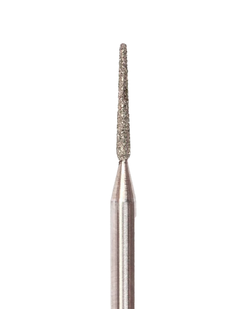 Needle cone-shaped diamond coated rotary file, 1,4 mm, abrasiveness