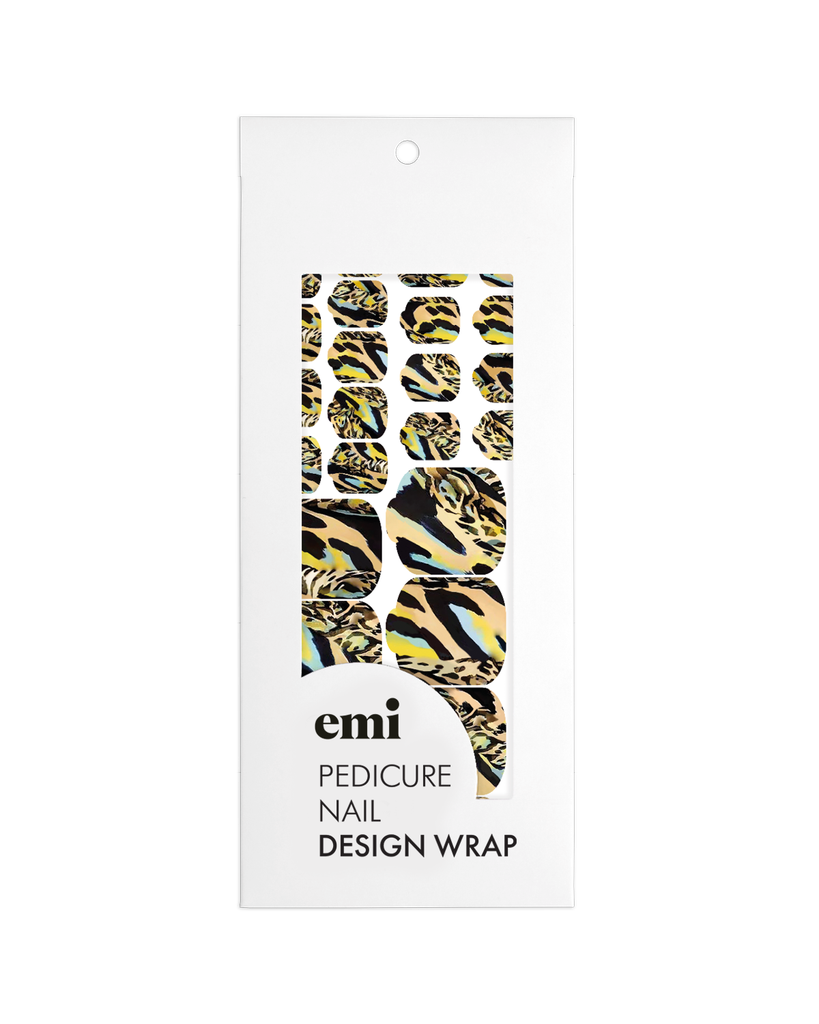 Pedicure nail wraps #6 Hunting season