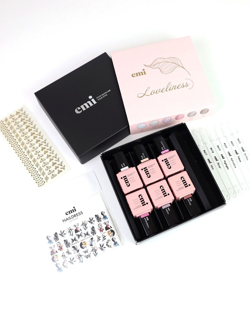 Set E.MiLac Loveliness, 6 ml.
