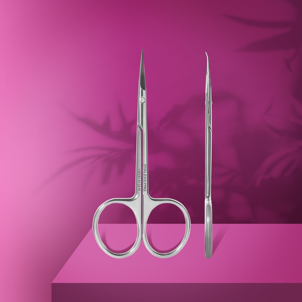 Tijeras profesionales con ganchito para cutícula EXPERT 51 TYPE 3 (SE-51/3)