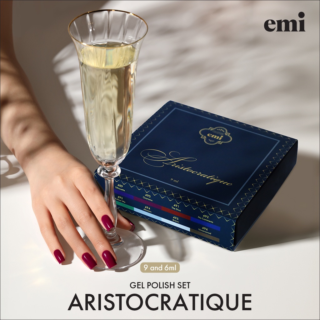 Nail Display Tips Aristocratique #489-496 colored