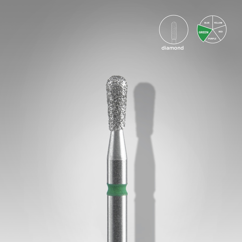 DIAMOND NAIL DRILL BIT MATCH GREEN EXPERT HEAD DIA (FA120G023/5)