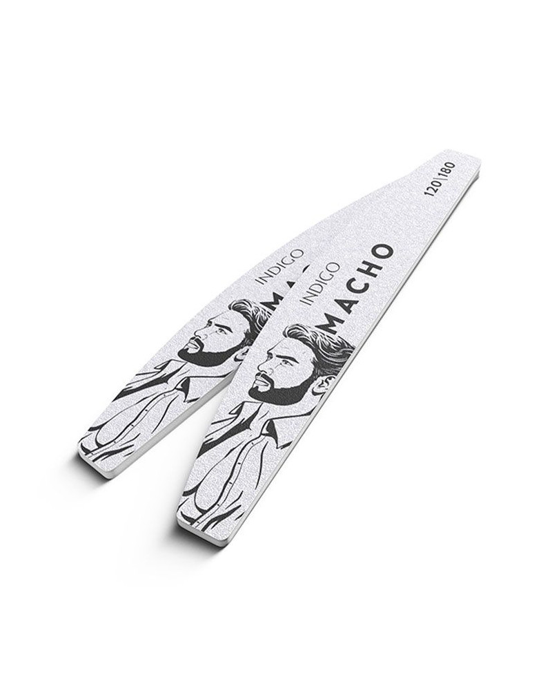 DISPOSABLE NAIL FILE MOON 120/180 Macho - 10pcs