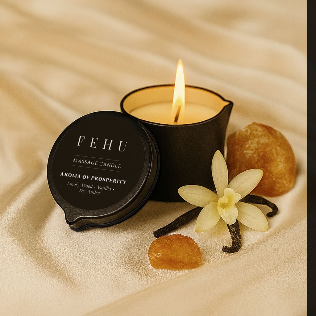Massage Candle Aroma of Prosperity, 30g (FEHU)