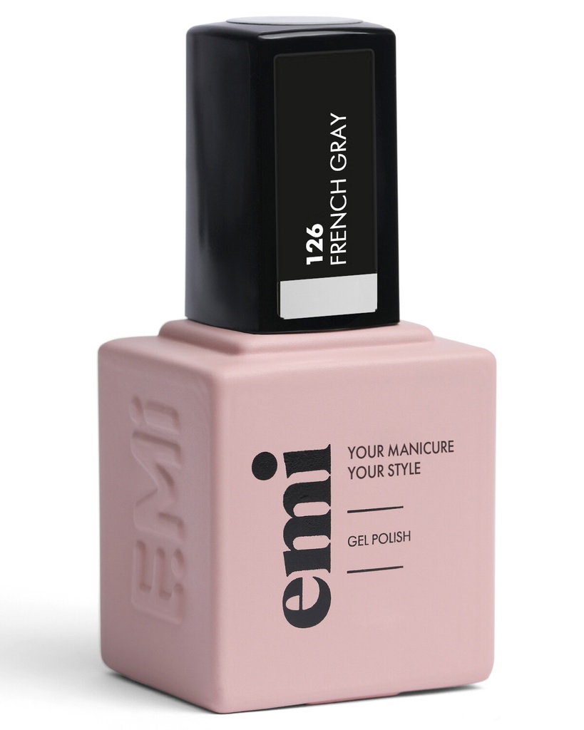 E.MiLac TGR French Gray #126, 9 ml.