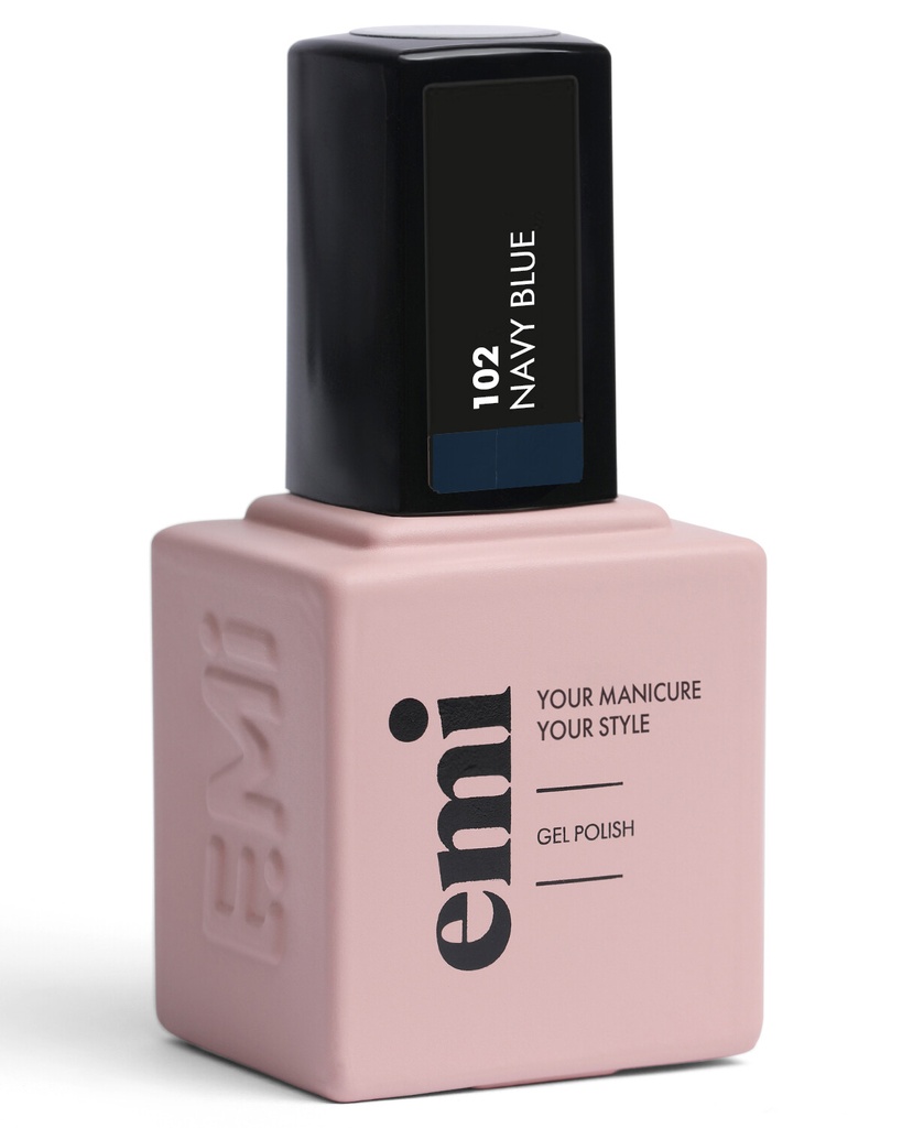 E.MiLac SCO Navy Blue #102, 9 ml.