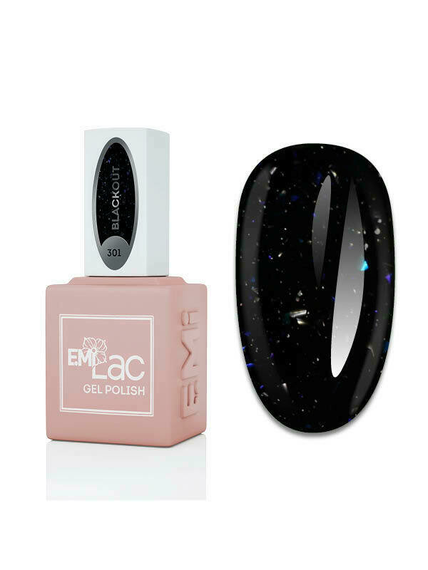 E.MiLac JA Blackout, #301, 9 ml.
