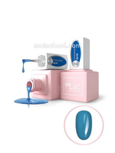 [LB253] E.MiLac GL Princess Blue #253, 9 ml.