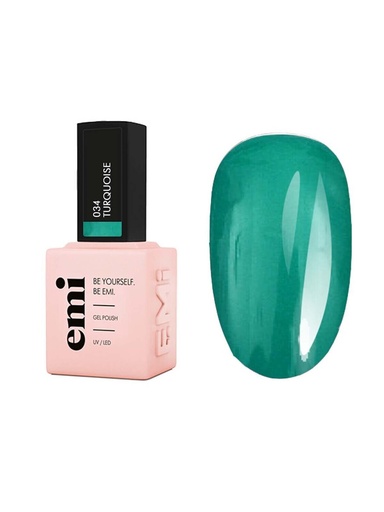 [LB034] E.MiLac Turquoise #034, 9 ml.