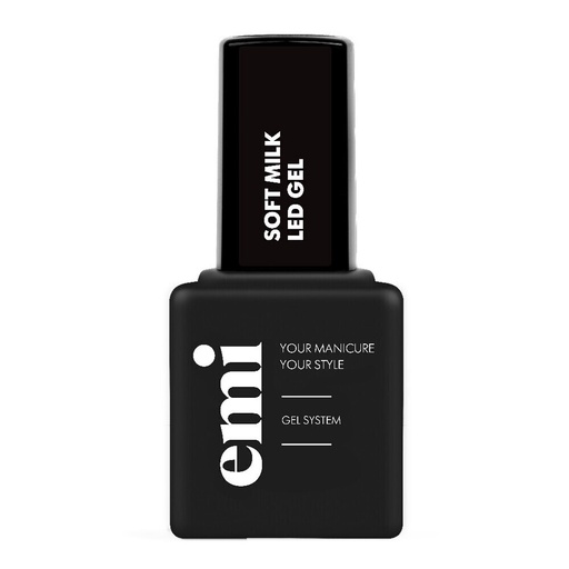 [GSMGB-9] Soft Milk LED Gel in bottle, 9 ml.