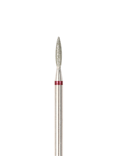 [FSDCRF-22] Flame-shaped Diamond Coated Rotary File, 2.2 mm, Fine abrasivenes
