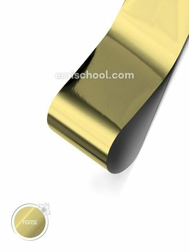[FG051] Foil glossy White Gold, 1.5 m