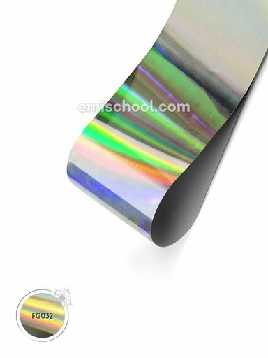 [FG032] Foil holographic silver, 1.5 m