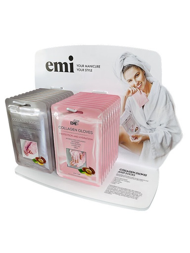 [POSDGSEN] Display Collagen Gloves and Socks